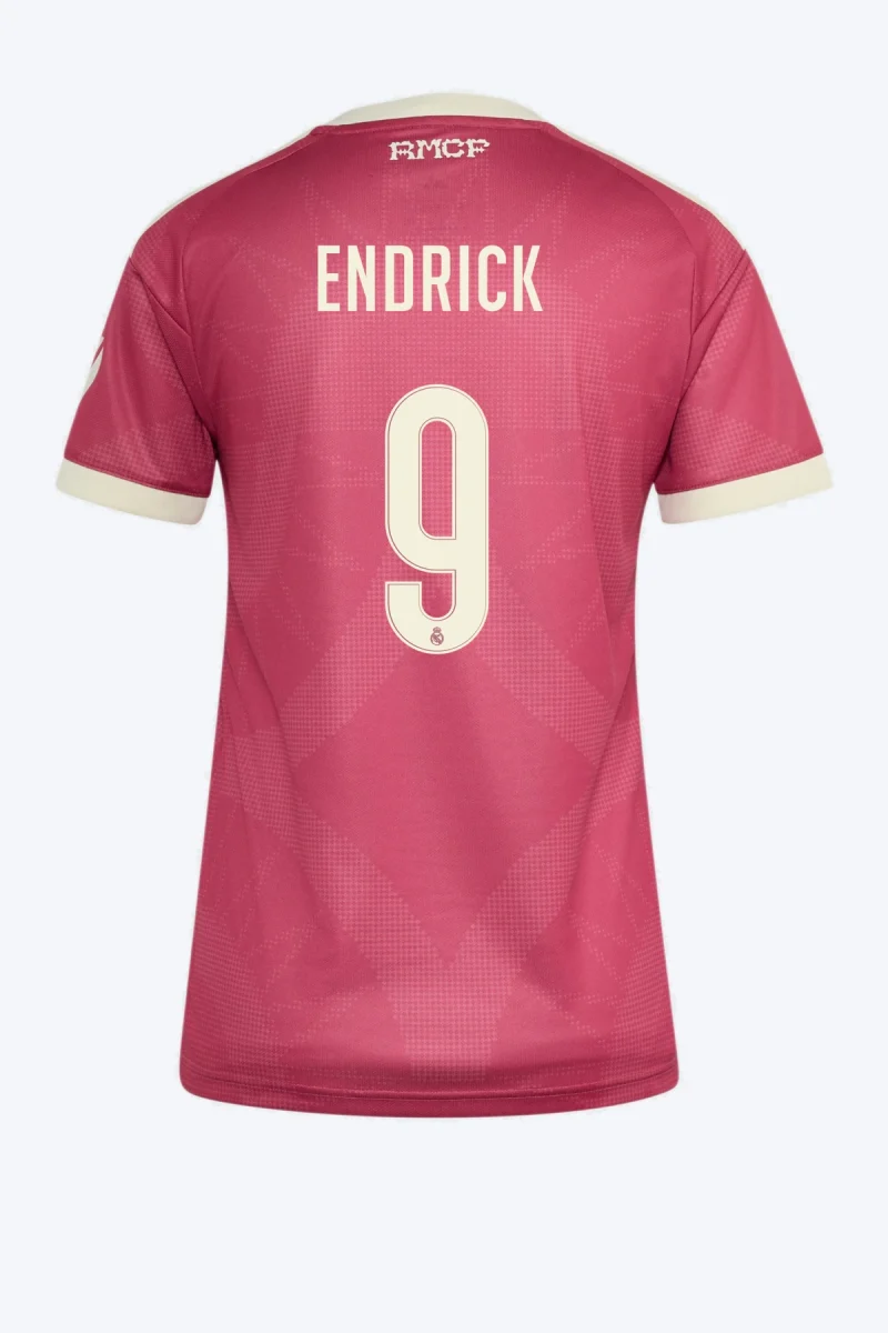 Endrick 9 Voetbalshirt - Real Madrid 26/27 Derde