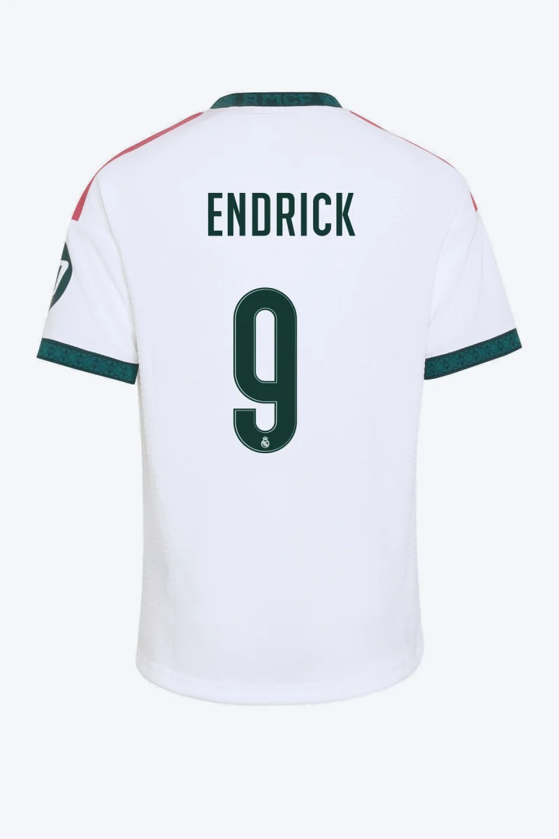 Endrick 9 Voetbalshirt - Real Madrid 26/27 Thuis Kids