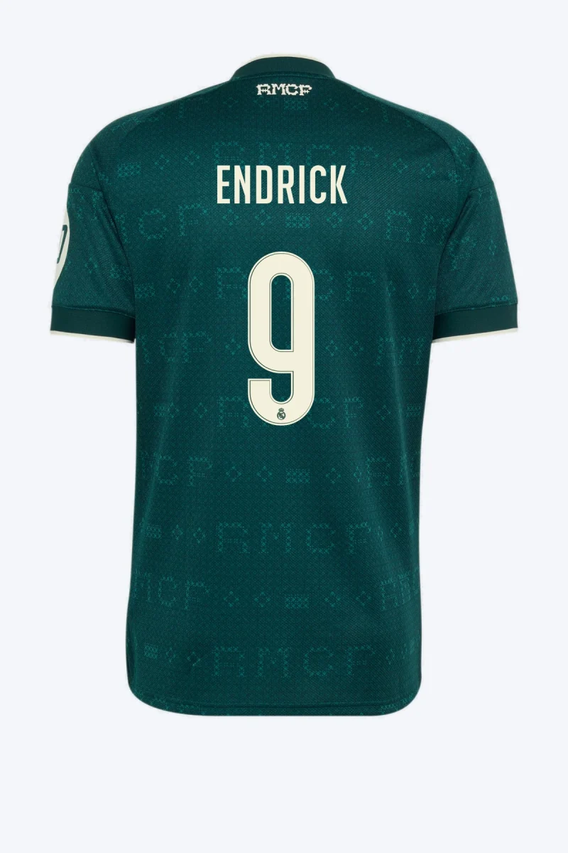 Endrick 9 Voetbalshirt - Real Madrid 26/27 Uit