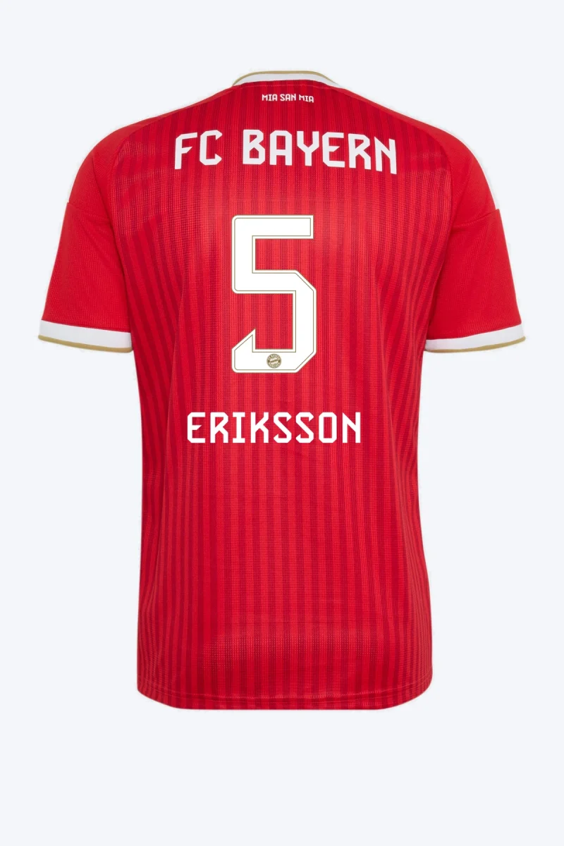 Eriksson 5 Voetbalshirt - FC Bayern 26/27 Thuis Dames Team