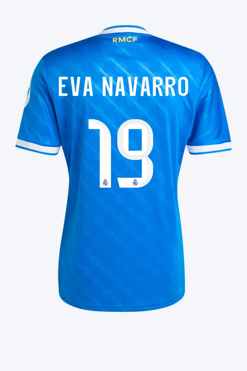 Eva Navarro 19 Voetbalshirt - Real Madrid 25/26 Derde