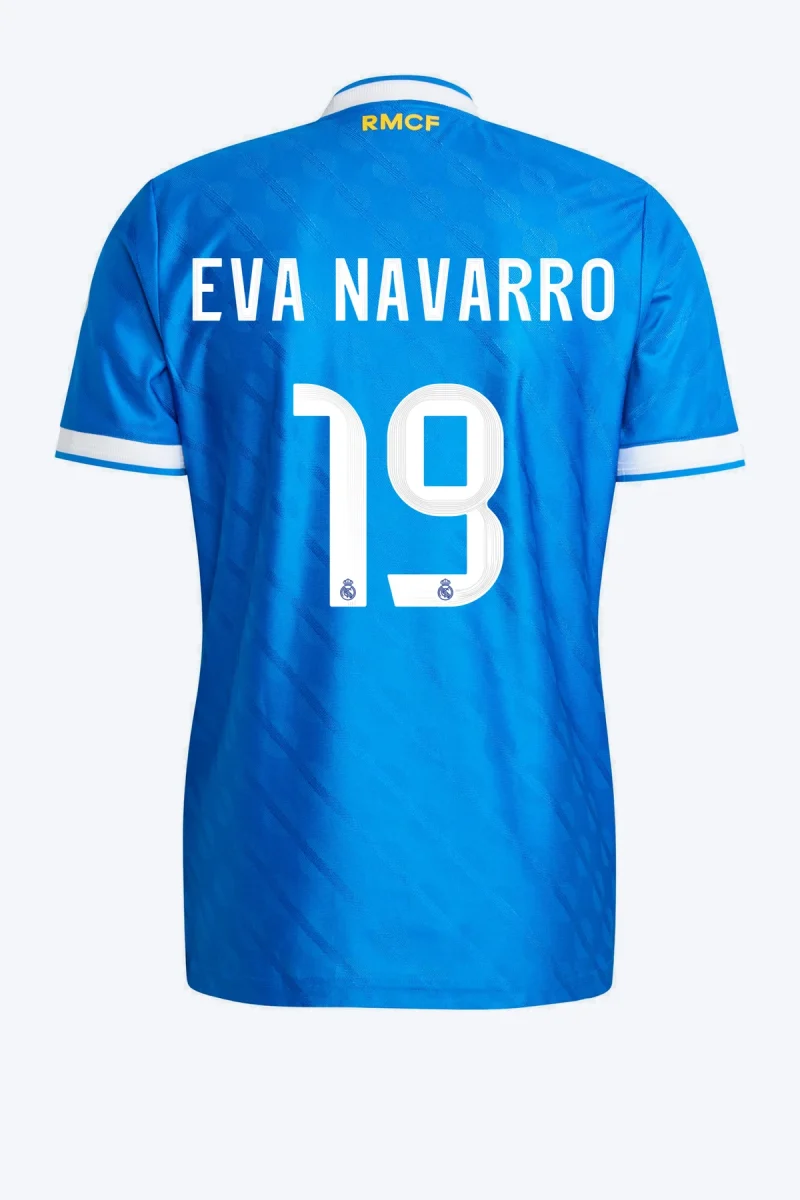 Eva Navarro 19 Voetbalshirt - Real Madrid 25/26 Derde Authentic