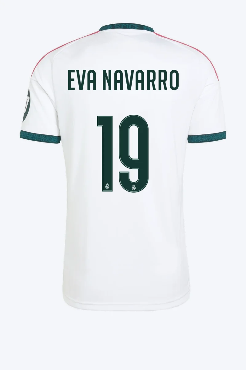 Eva Navarro 19 Voetbalshirt - Real Madrid 26/27 Thuis