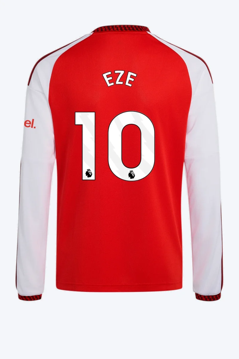 Eze 10 Voetbalshirt - Arsenal FC 26/27 Thuis Kids Longsleeve