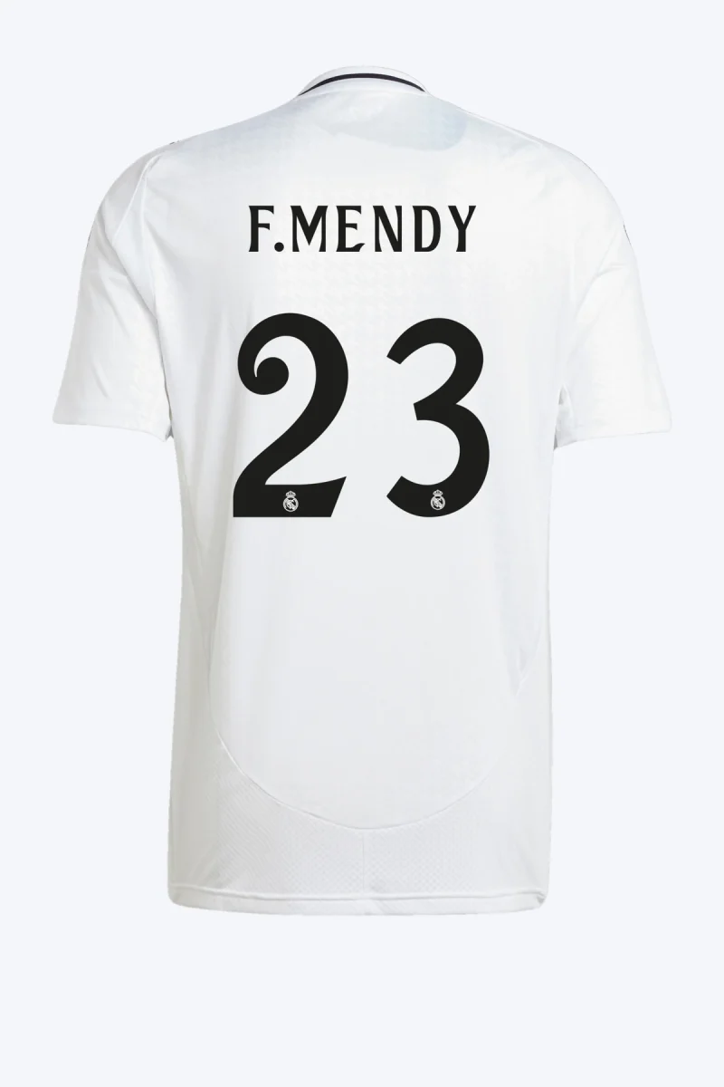 F. Mendy 23 Voetbalshirt - Real Madrid 24/25 Thuis