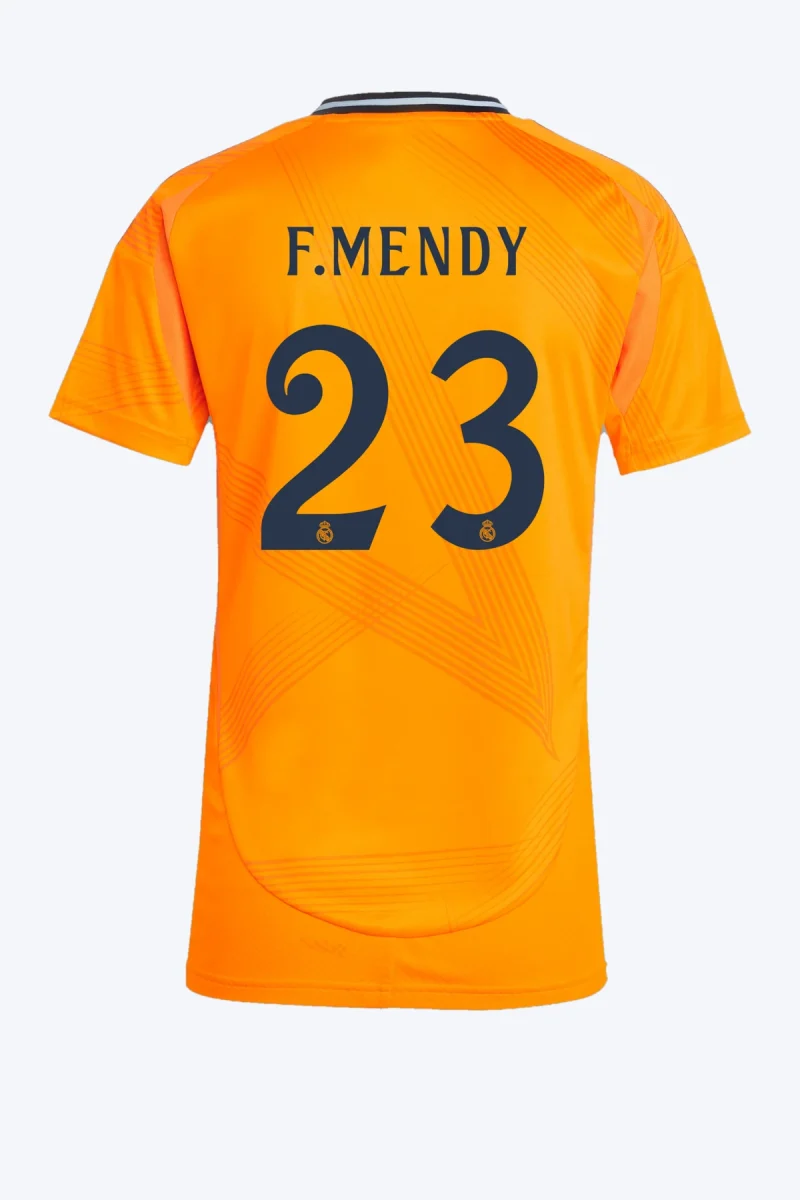 F. Mendy 23 Voetbalshirt - Real Madrid 24/25 Uit