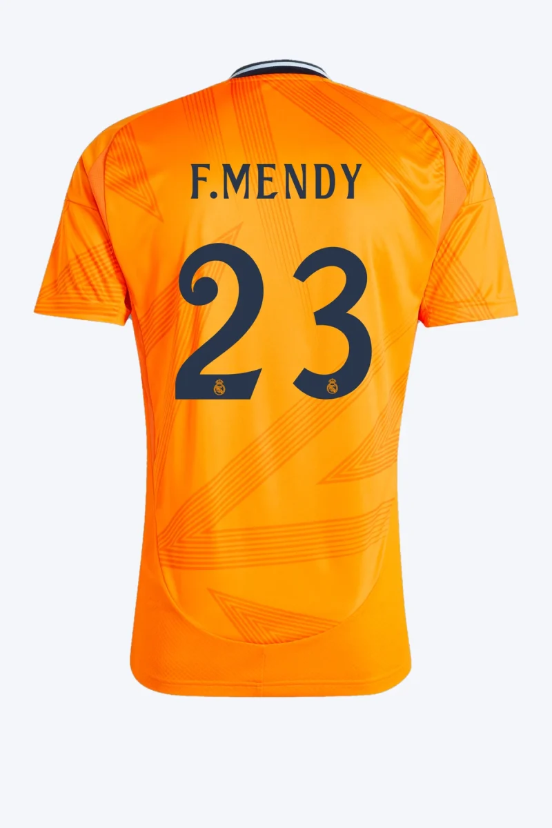 F. Mendy 23 Voetbalshirt - Real Madrid 24/25 Uit