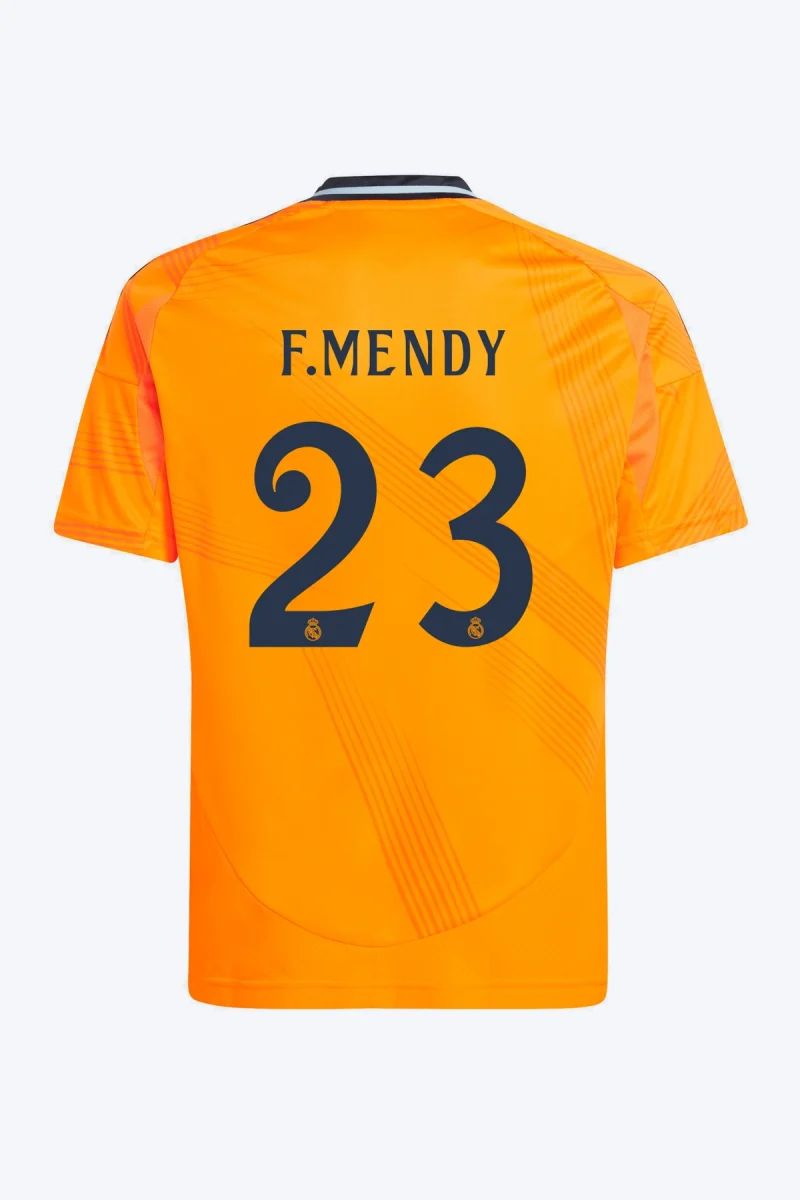 F. Mendy 23 Voetbalshirt - Real Madrid 24/25 Uit Kids