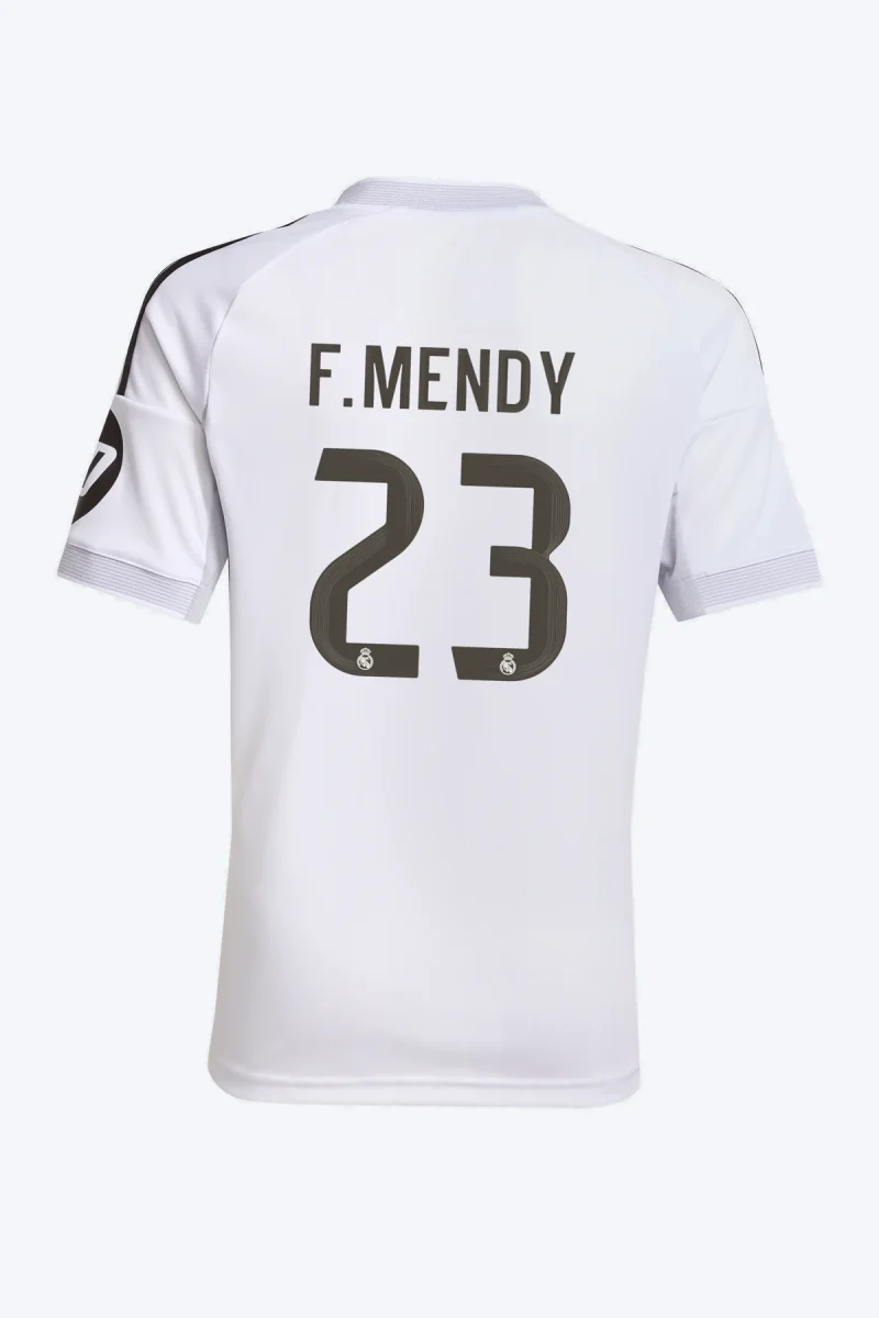 F. Mendy 23 Voetbalshirt - Real Madrid 25/26 Thuis