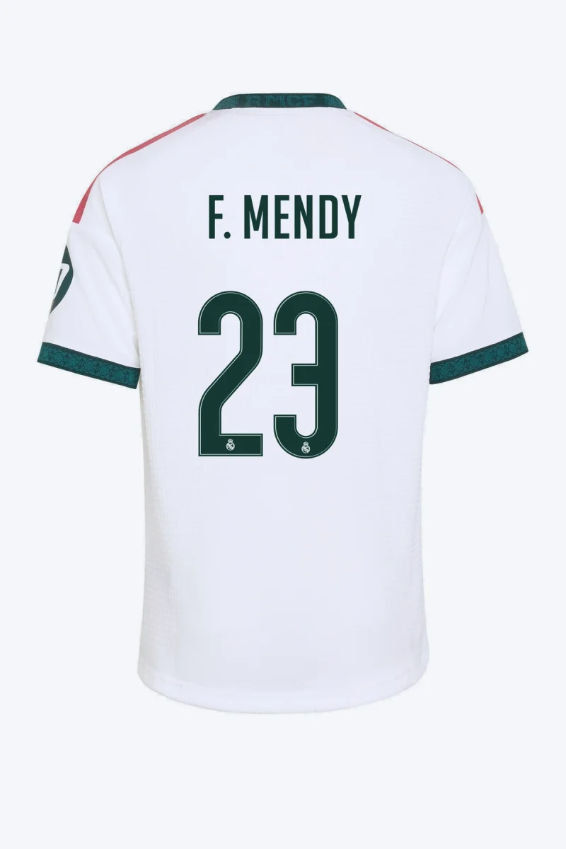F. Mendy 23 Voetbalshirt - Real Madrid 26/27 Thuis Kids