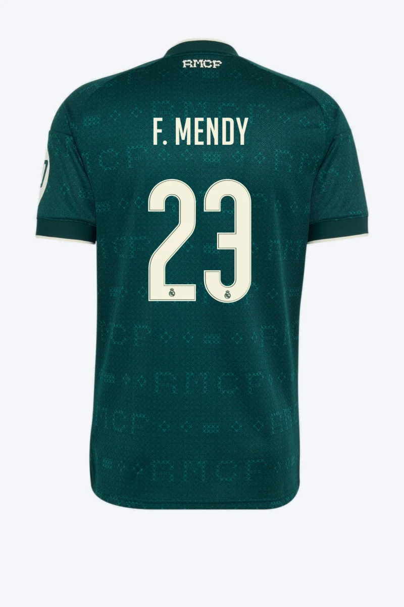 F. Mendy 23 Voetbalshirt - Real Madrid 26/27 Uit