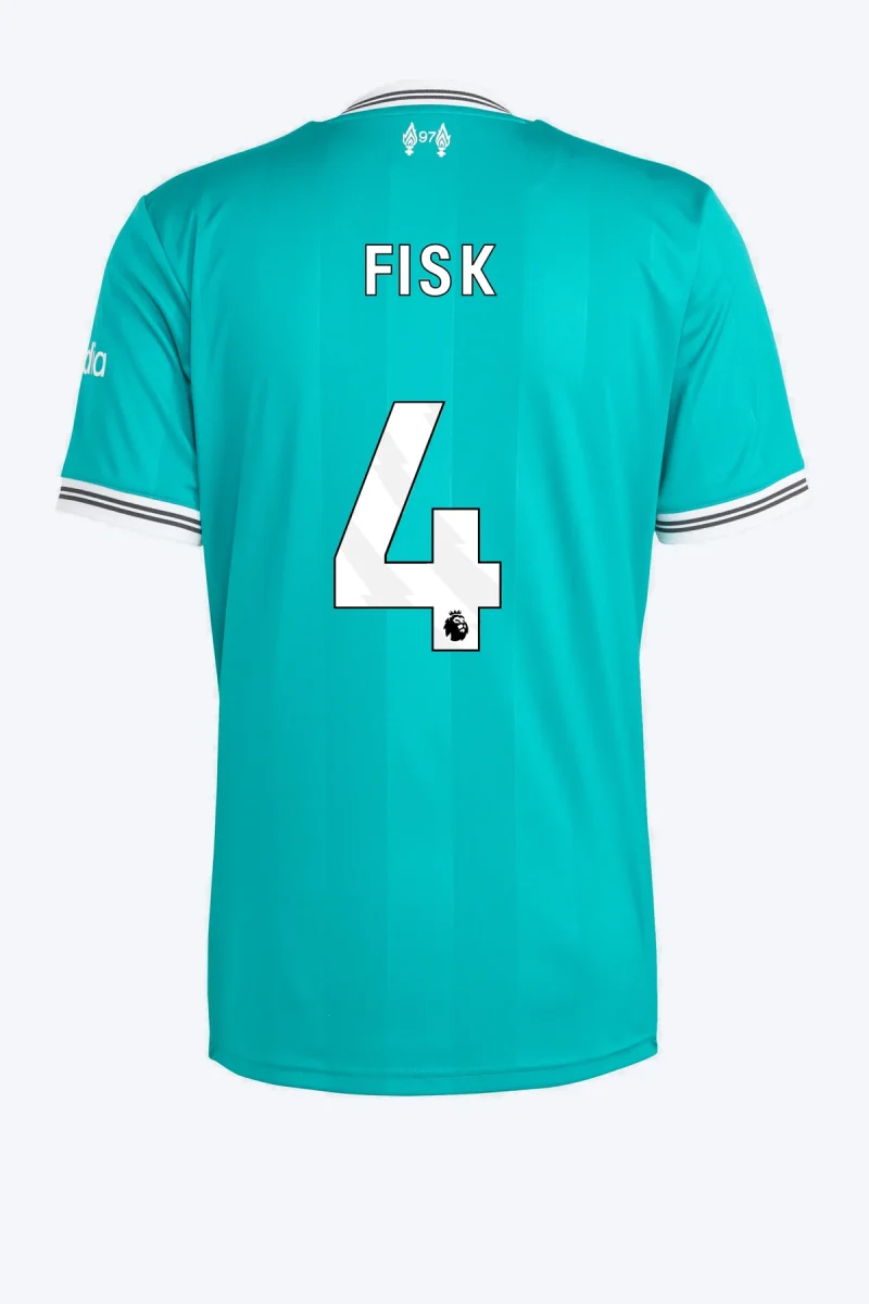 Fisk 4 Voetbalshirt - Liverpool FC 25/26 Derde