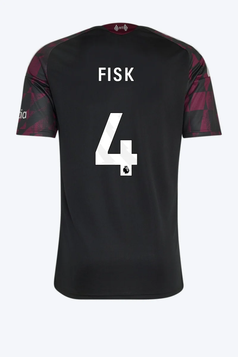 Fisk 4 Voetbalshirt - Liverpool FC 26/27 Derde