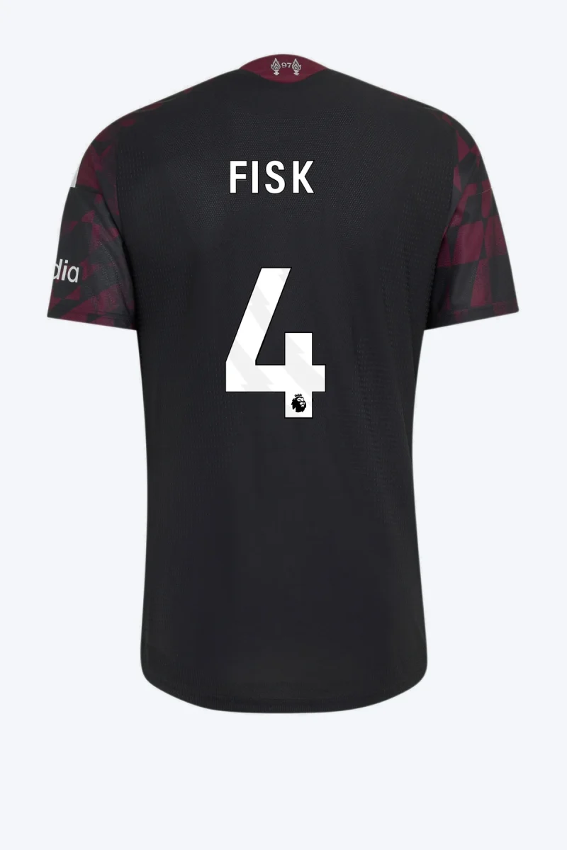 Fisk 4 Voetbalshirt - Liverpool FC 26/27 Derde Authentic