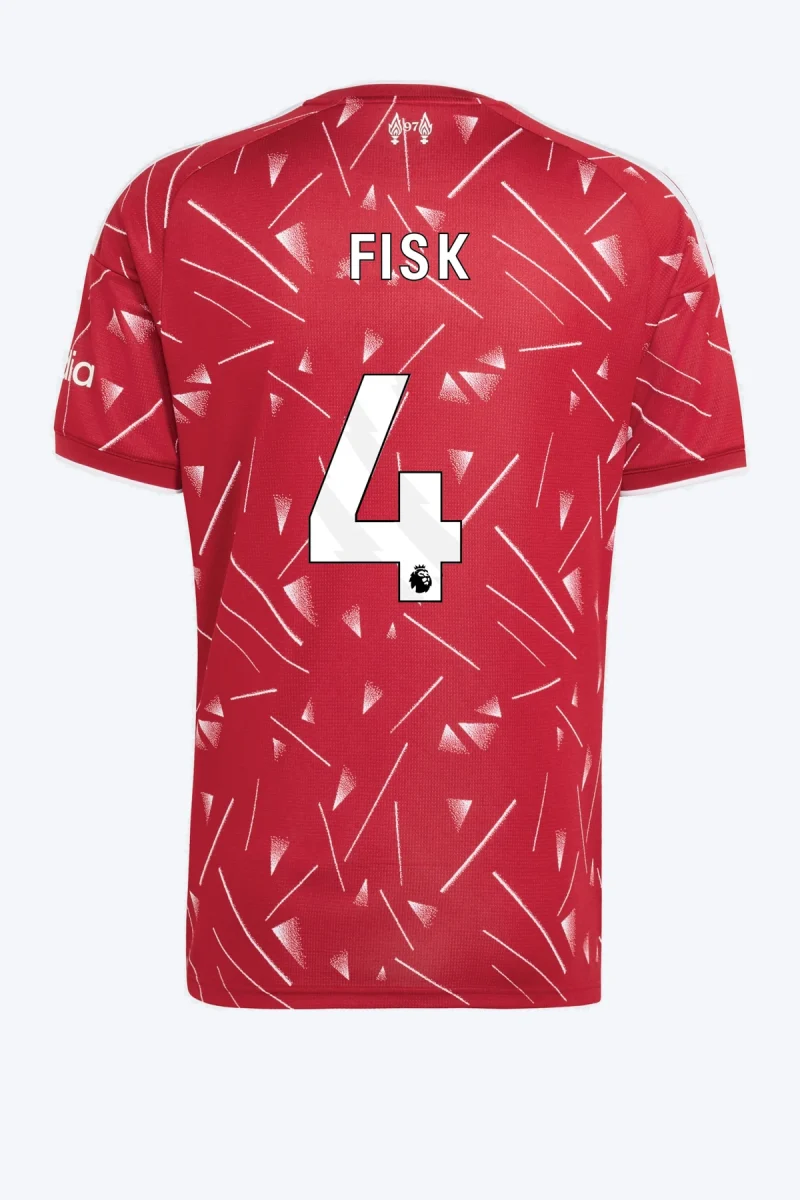Fisk 4 Voetbalshirt - Liverpool FC 26/27 Thuis