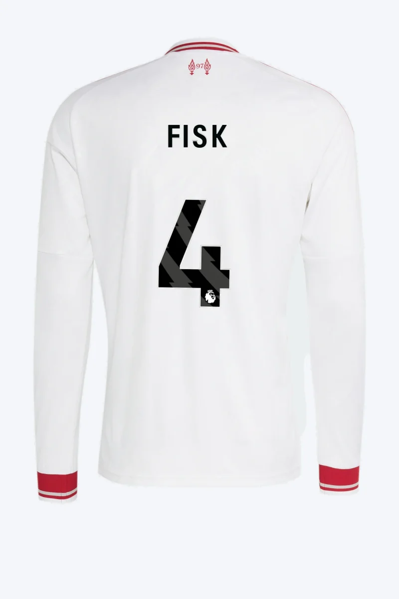 Fisk 4 Voetbalshirt - Liverpool FC 26/27 Uit Longsleeve