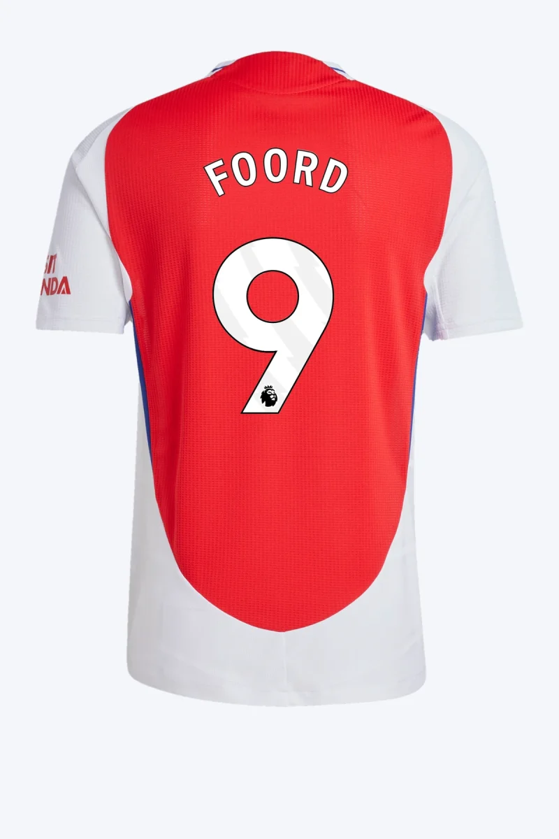 Foord 9 Voetbalshirt - Arsenal 24/25 Thuis Authentic