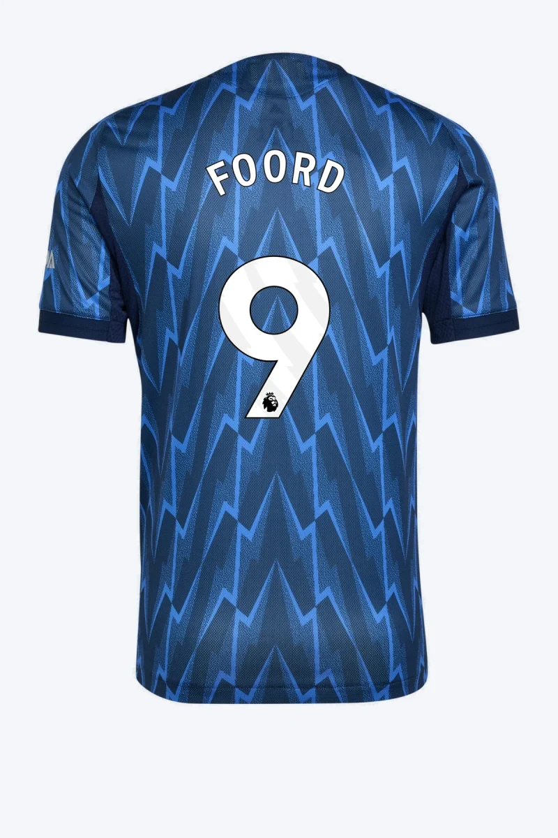 Foord 9 Voetbalshirt - Arsenal 25/26 Uit Authentic