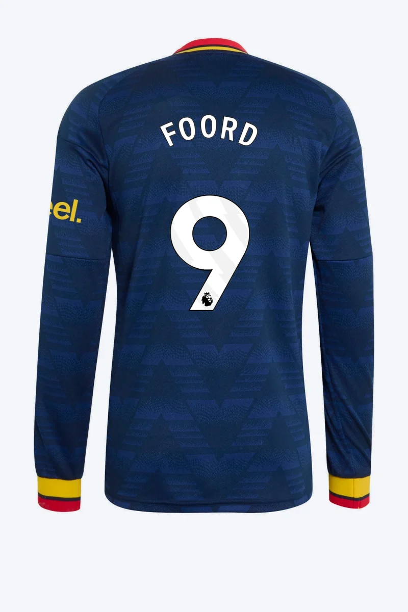 Foord 9 Voetbalshirt - Arsenal FC 26/27 Uit Longsleeve