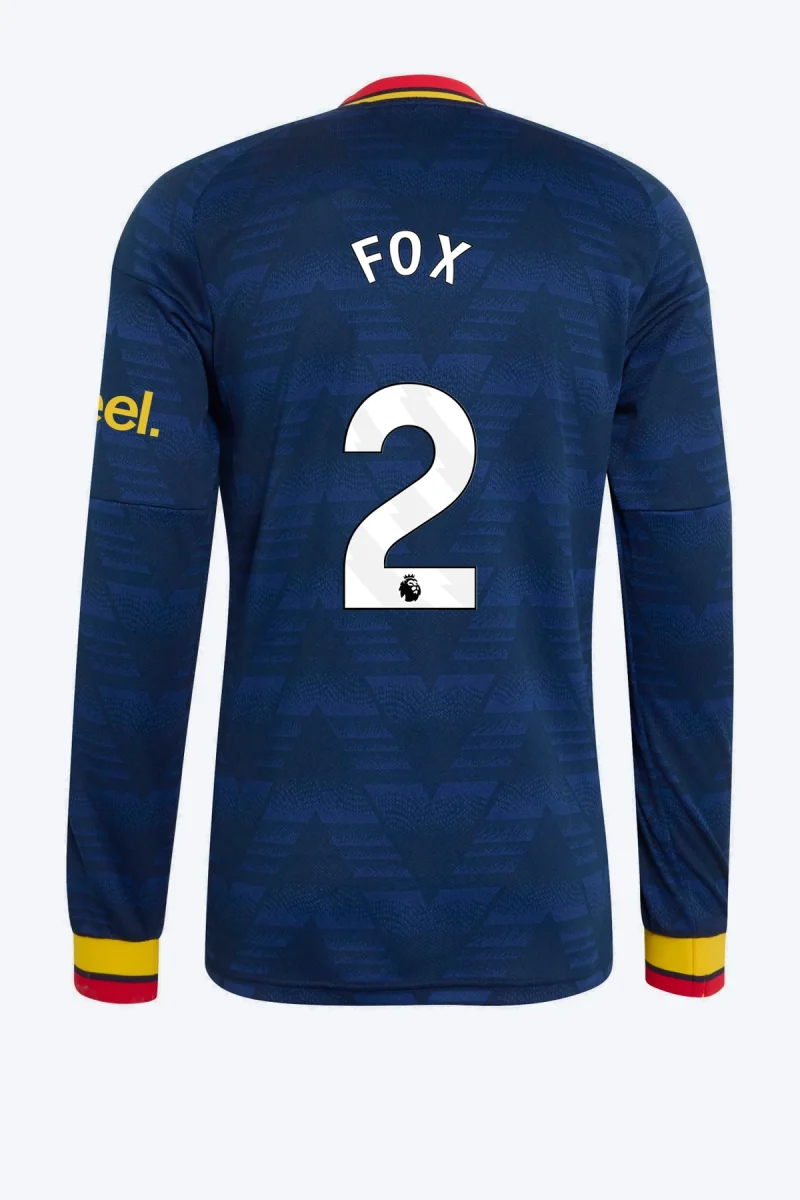 Fox 2 Voetbalshirt - Arsenal FC 26/27 Uit Longsleeve
