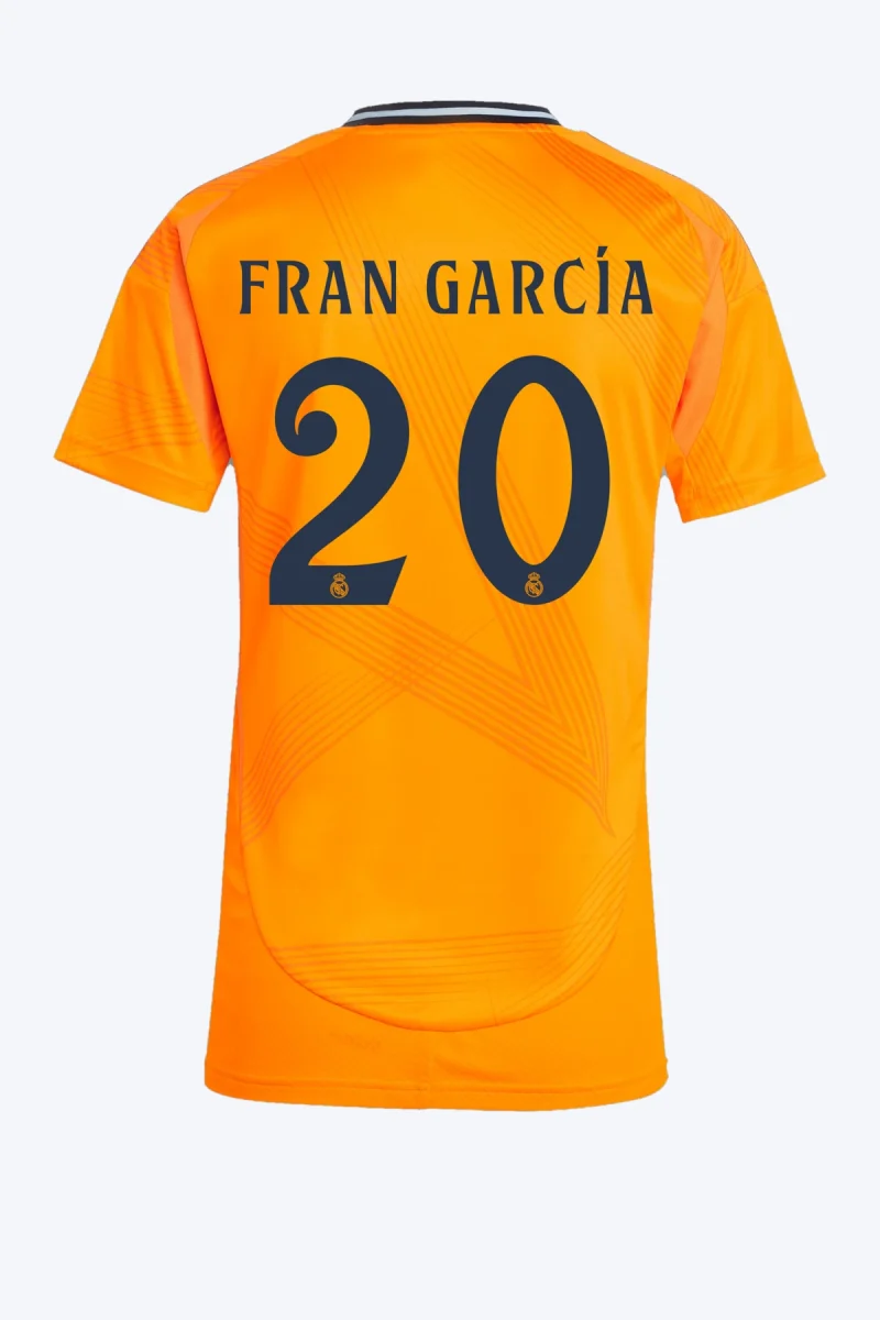 Fran García 20 Voetbalshirt - Real Madrid 24/25 Uit