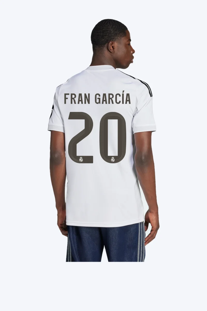 Fran García 20 Voetbalshirt - Real Madrid 25/26 Thuis