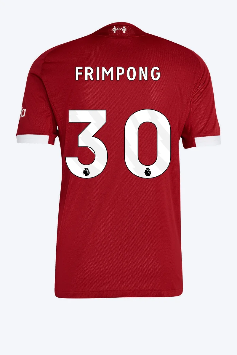 Frimpong 30 Voetbalshirt - Liverpool FC 25/26 Thuis Authentic