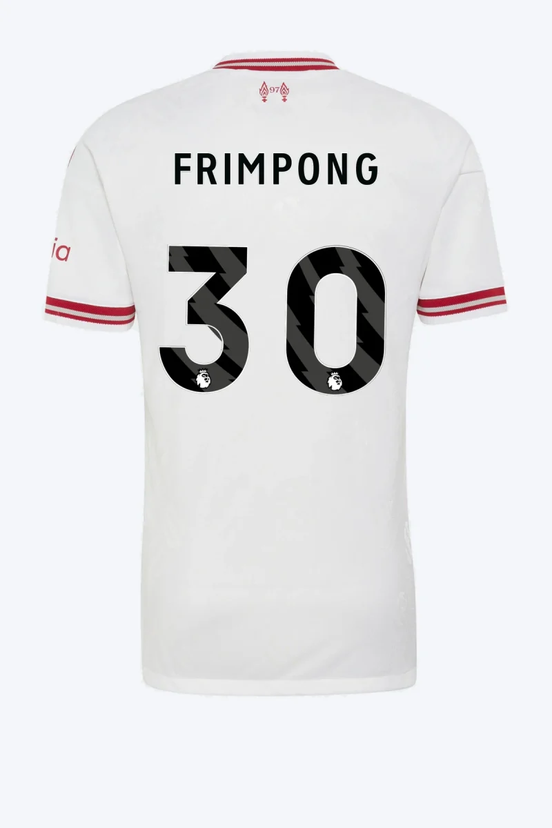 Frimpong 30 Voetbalshirt - Liverpool FC 26/27 Uit Authentic