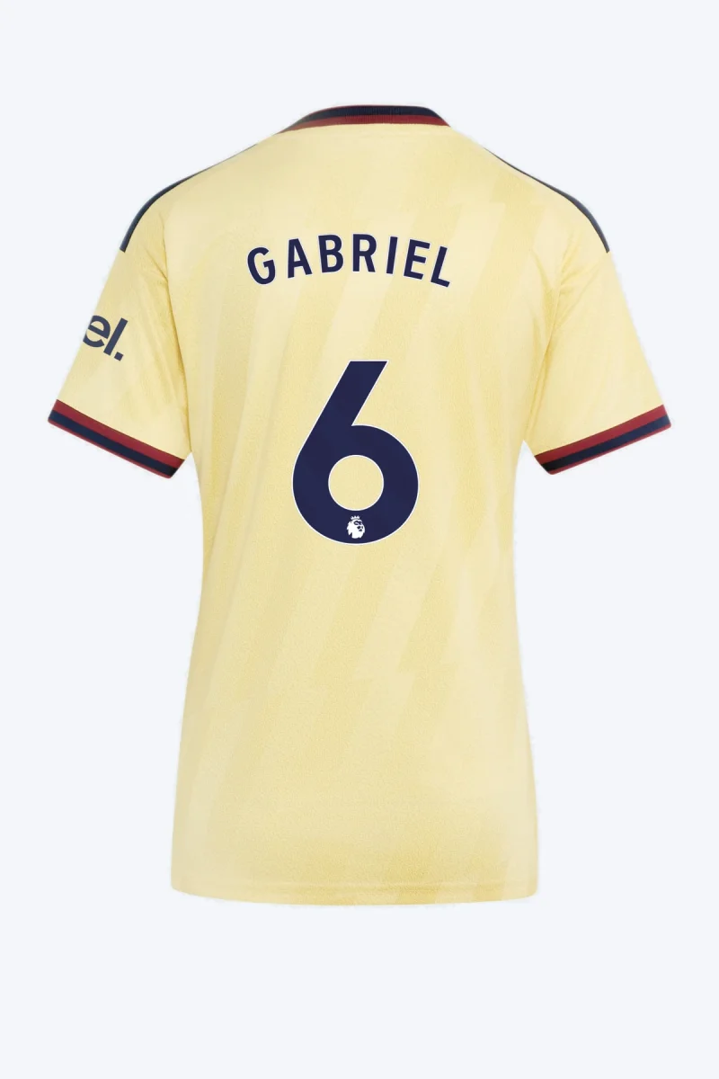 Gabriel 6 Voetbalshirt - Arsenal FC 26/27 Derde