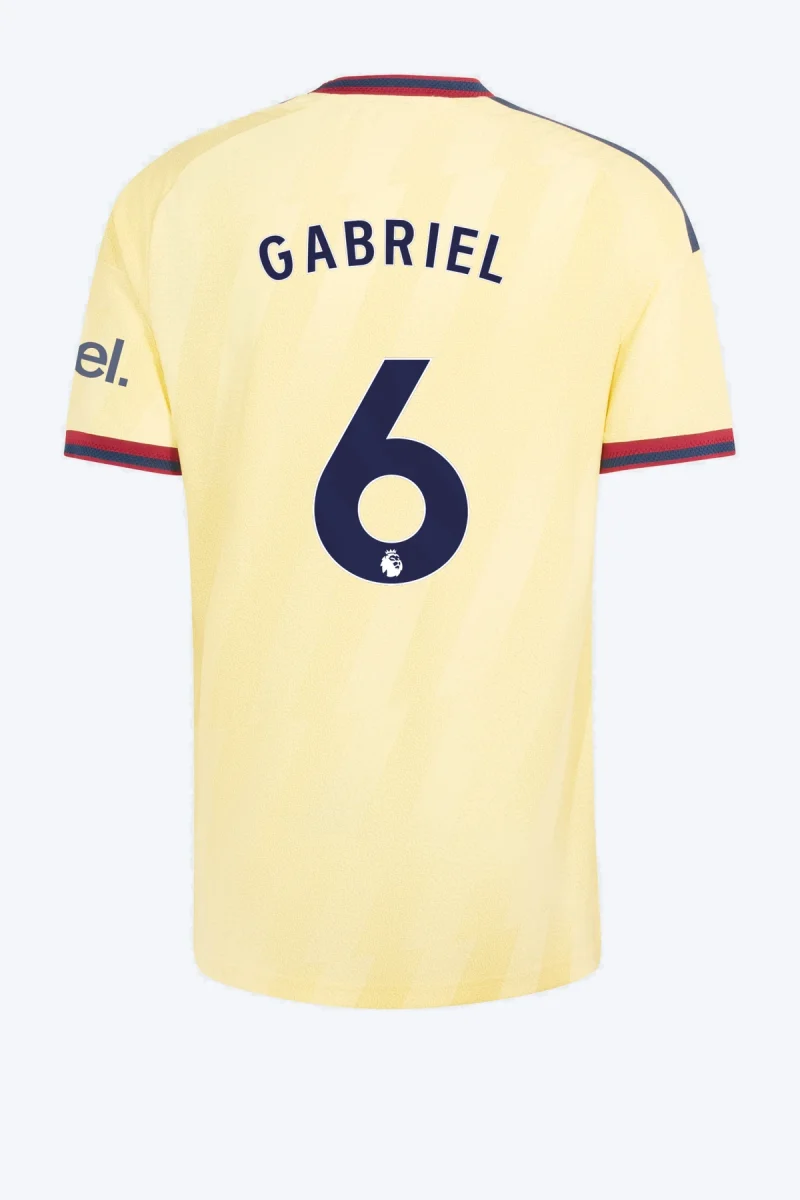 Gabriel 6 Voetbalshirt - Arsenal FC 26/27 Derde Authentic