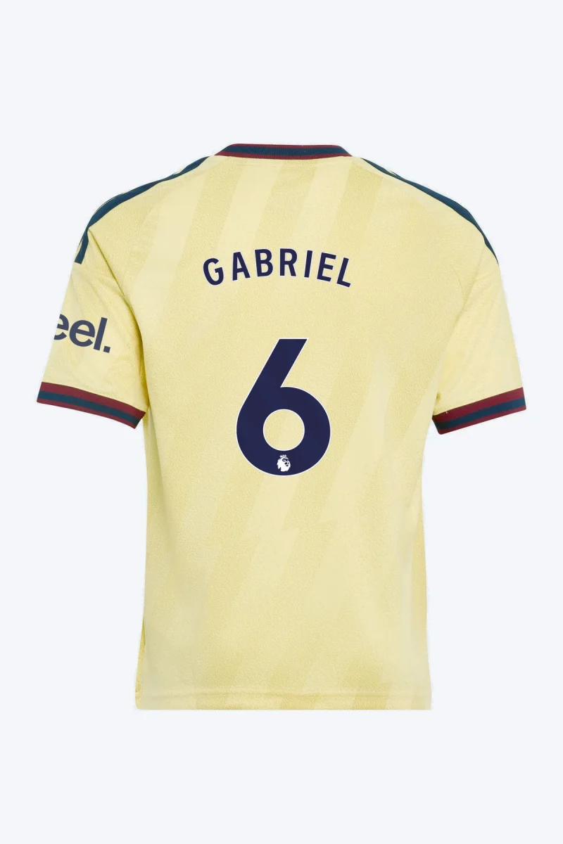 Gabriel 6 Voetbalshirt - Arsenal FC 26/27 Derde Kids