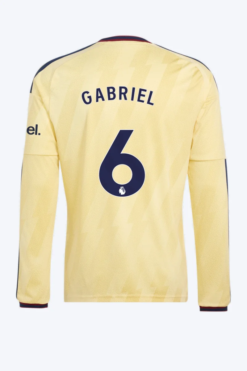 Gabriel 6 Voetbalshirt - Arsenal FC 26/27 Derde Longsleeve