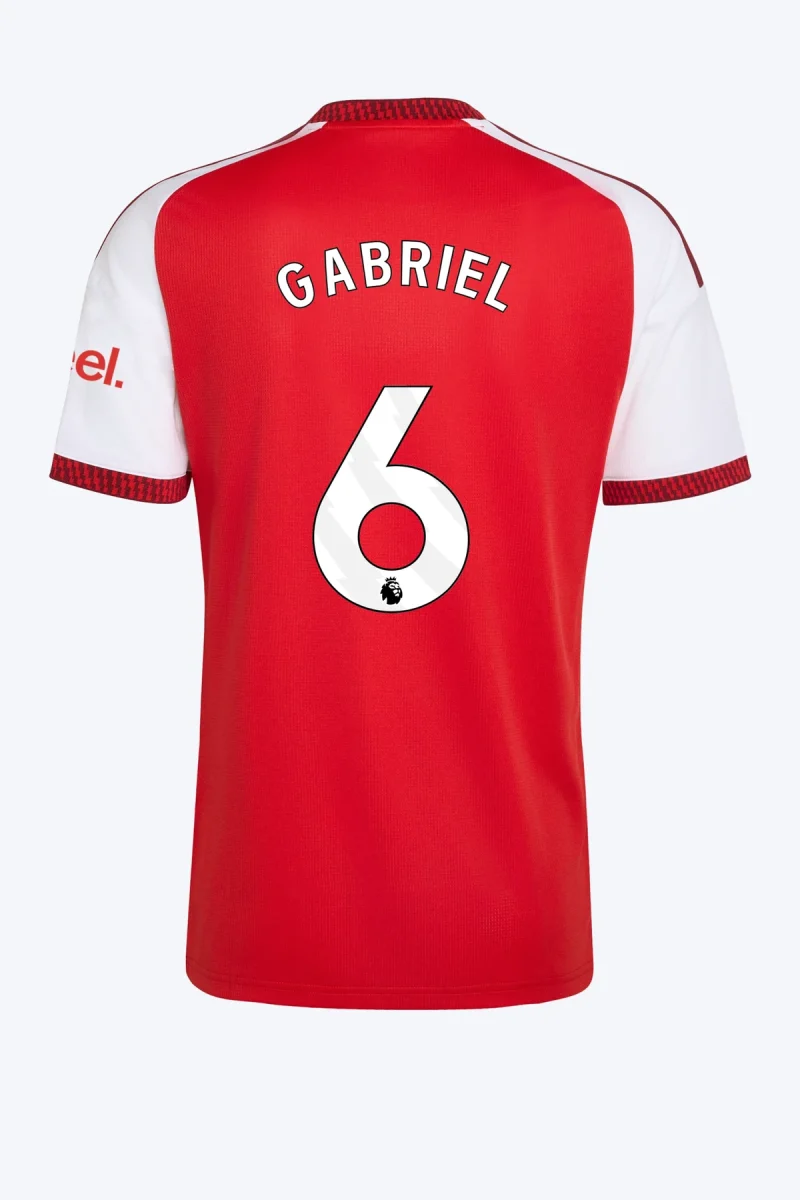 Gabriel 6 Voetbalshirt - Arsenal FC 26/27 Thuis