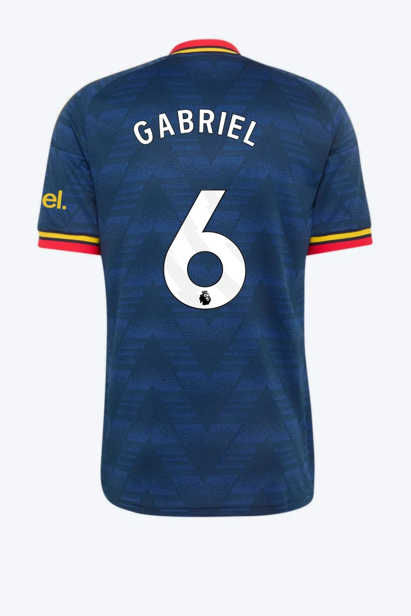 Gabriel 6 Voetbalshirt - Arsenal FC 26/27 Uit