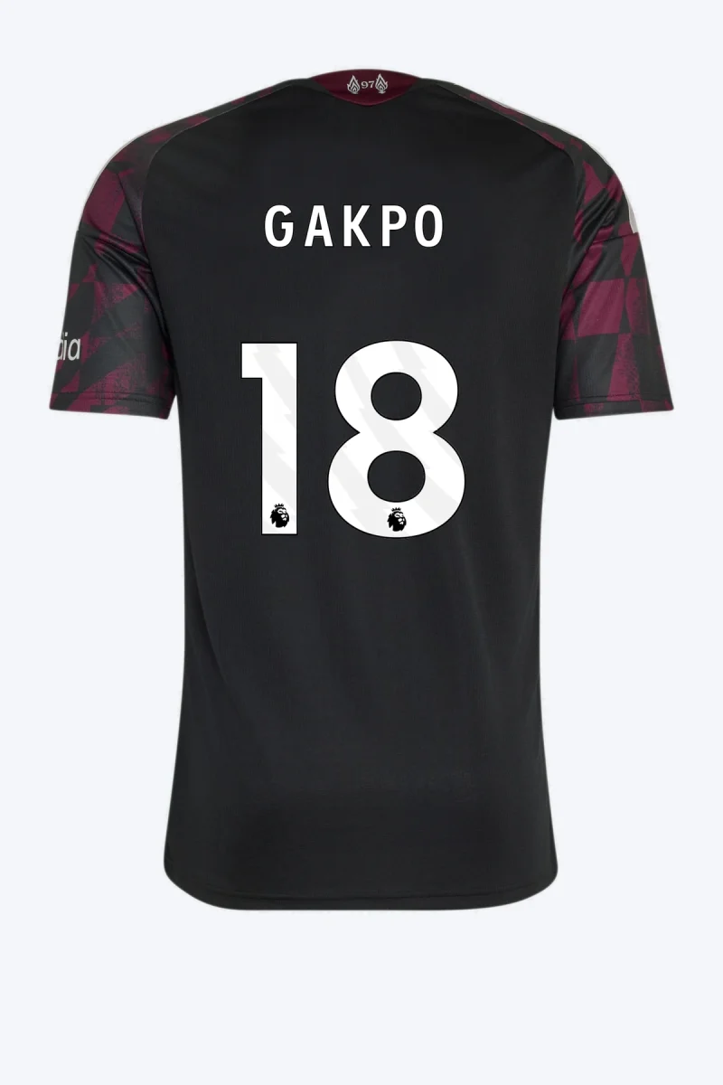 Gakpo 18 Voetbalshirt - Liverpool FC 26/27 Derde