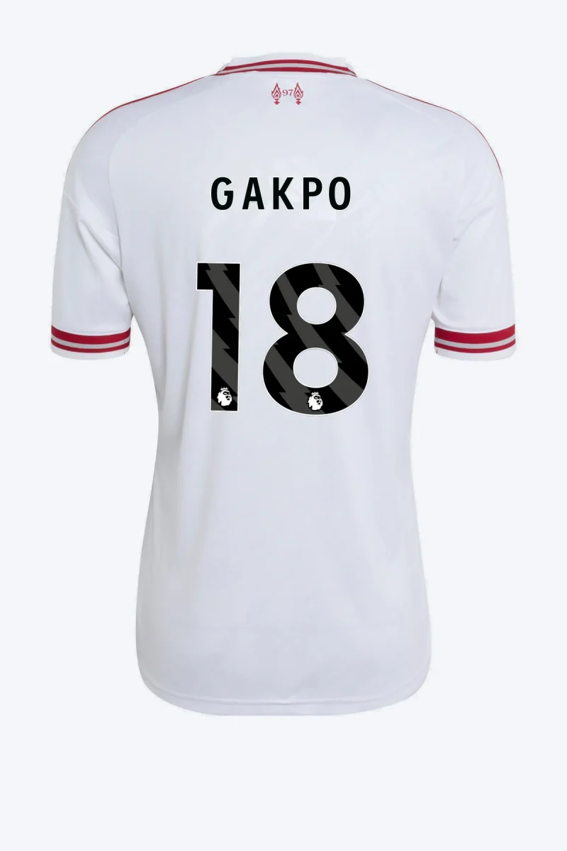 Gakpo 18 Voetbalshirt - Liverpool FC 26/27 Uit
