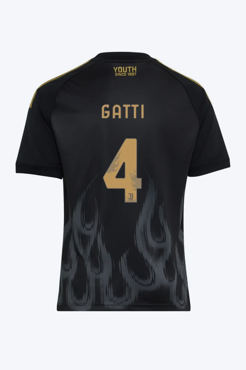 Gatti 4 Voetbalshirt - Juventus 26/27 Derde Kids