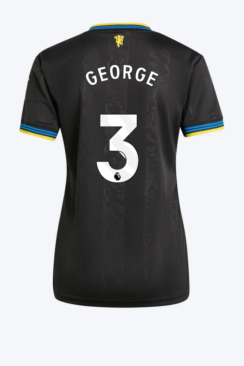 George 3 Voetbalshirt - Manchester United 25/26 Derde