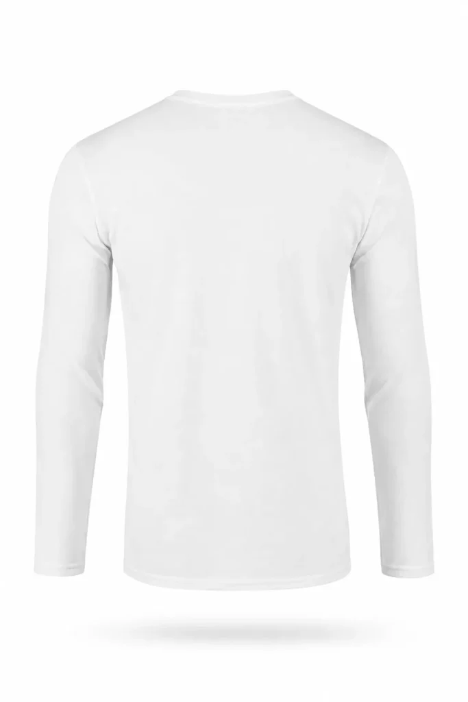 Get Rich or Die Trying Longsleeve T-Shirt Heren – achterkant