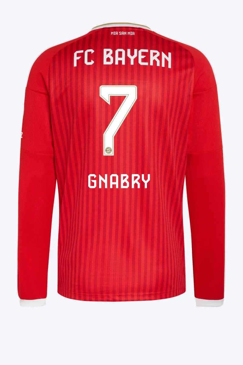 Gnabry 7 Voetbalshirt - FC Bayern 26/27 Thuis Lange Mouw
