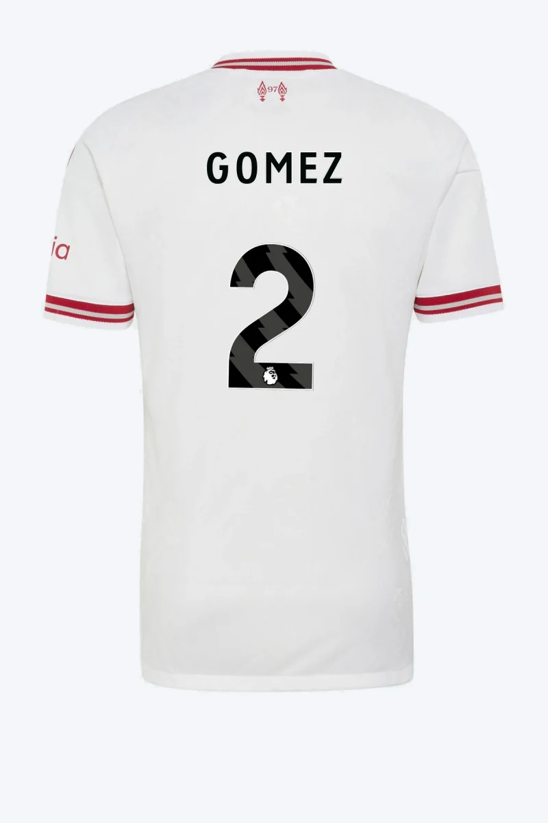 Gomez 2 Voetbalshirt - Liverpool FC 26/27 Uit Authentic