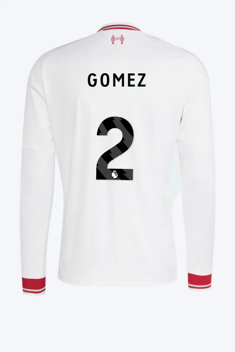 Gomez 2 Voetbalshirt - Liverpool FC 26/27 Uit Longsleeve