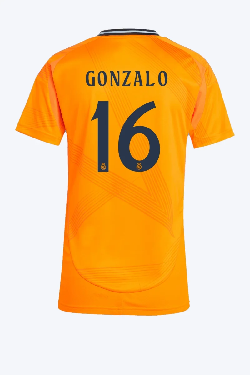 Gonzalo 16 Voetbalshirt - Real Madrid 24/25 Uit