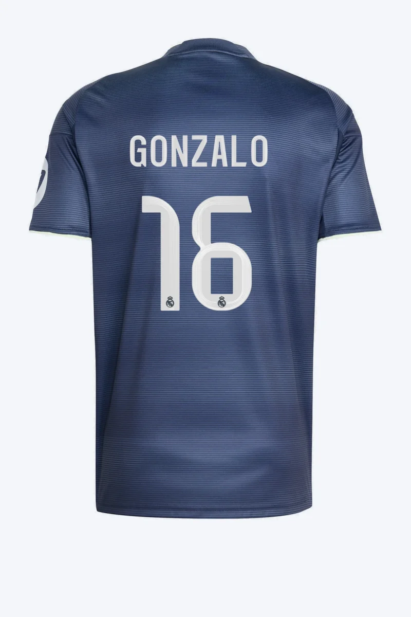 Gonzalo 16 Voetbalshirt - Real Madrid 25/26 Uit