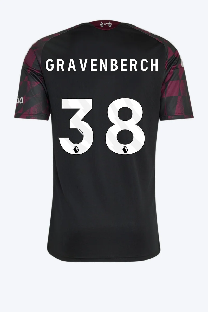 Gravenberch 38 Voetbalshirt - Liverpool FC 26/27 Derde