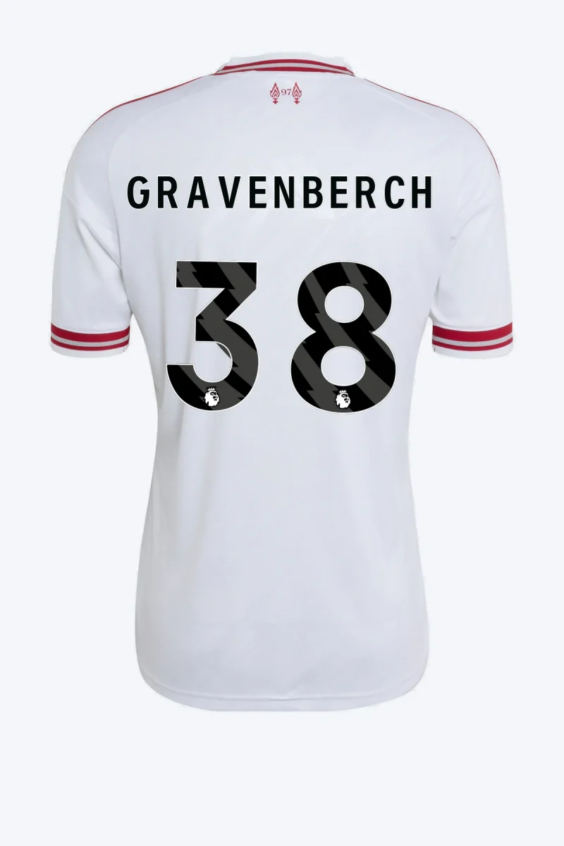 Gravenberch 38 Voetbalshirt - Liverpool FC 26/27 Uit