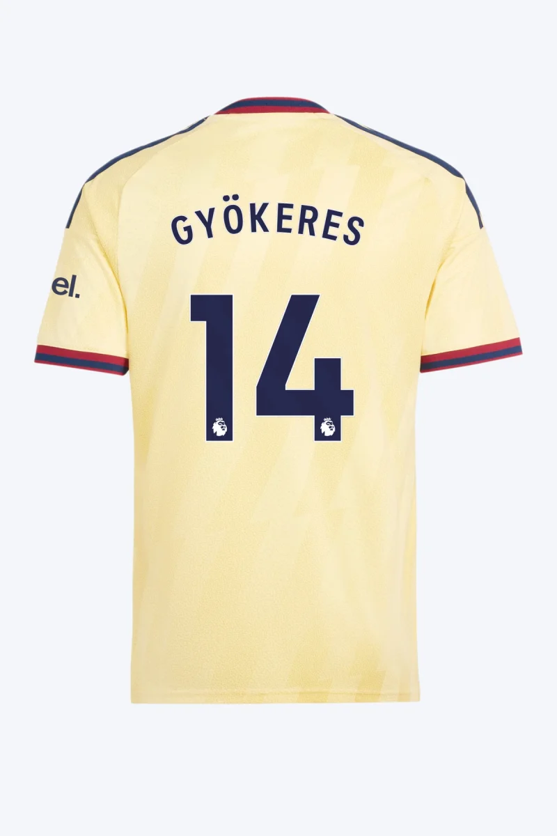 Gyökeres 14 Voetbalshirt - Arsenal FC 26/27 Derde