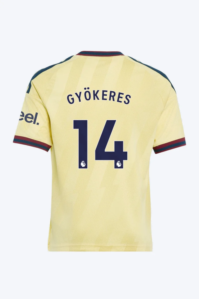 Gyökeres 14 Voetbalshirt - Arsenal FC 26/27 Derde Kids