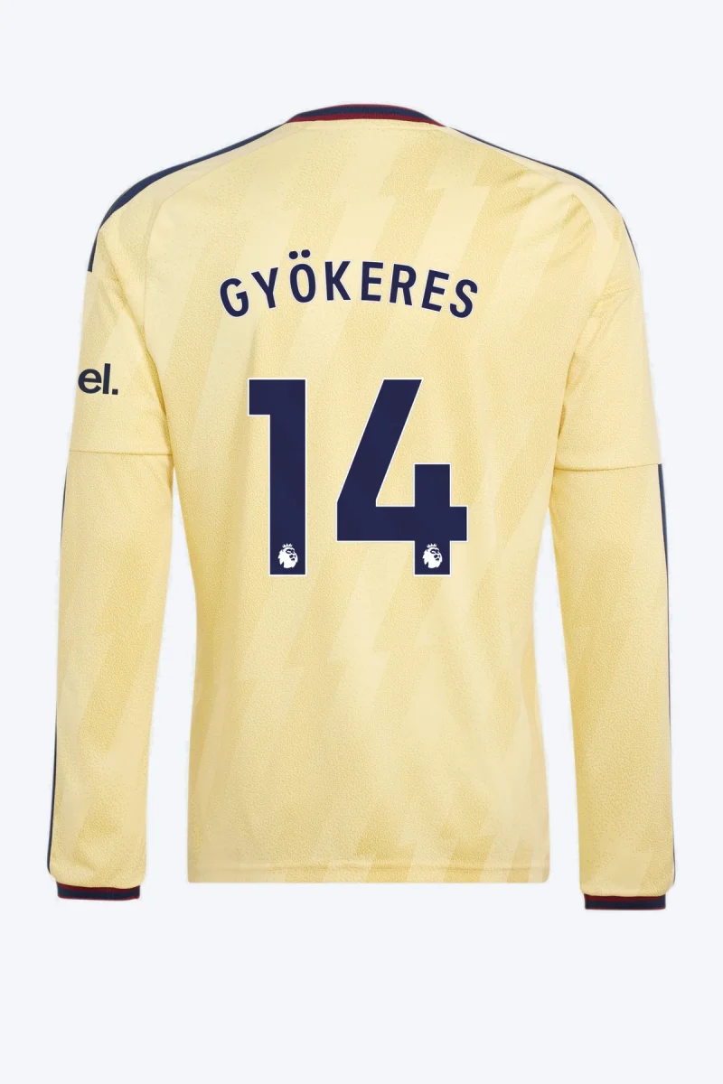 Gyökeres 14 Voetbalshirt - Arsenal FC 26/27 Derde Longsleeve