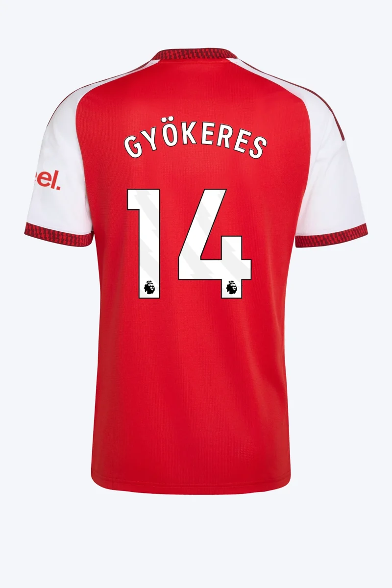 Gyökeres 14 Voetbalshirt - Arsenal FC 26/27 Thuis